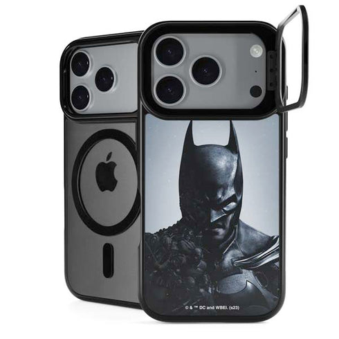 DC Comics Arkham Origins Batman iPhone 18 Pro Max Kickstand Case