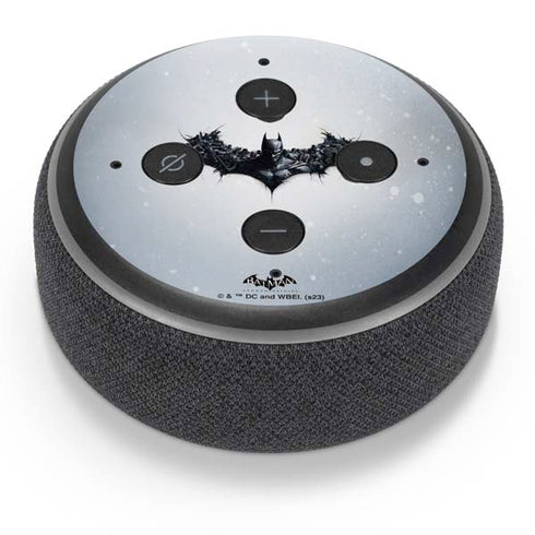 DC Comics Arkham Origins Arkham Logo Amazon Echo Dot Skin