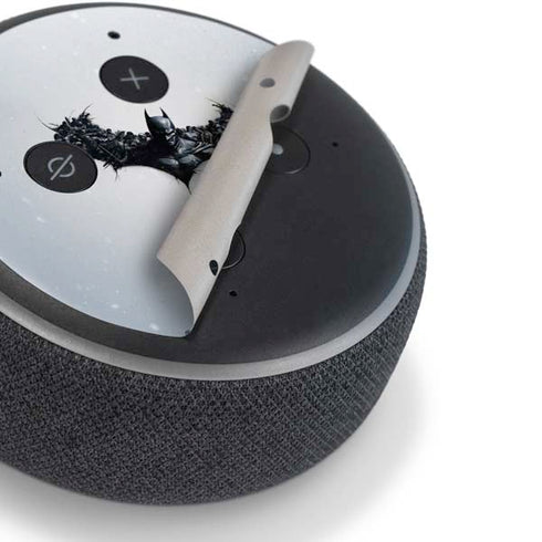 DC Comics Arkham Origins Arkham Logo Amazon Echo Dot Skin