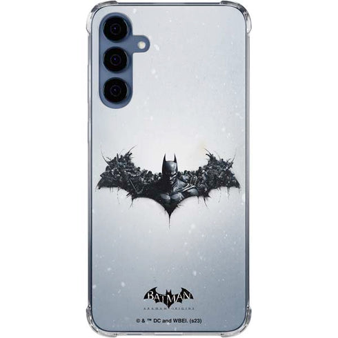 DC Comics Arkham Origins Arkham Logo Galaxy A35 5G Clear Case