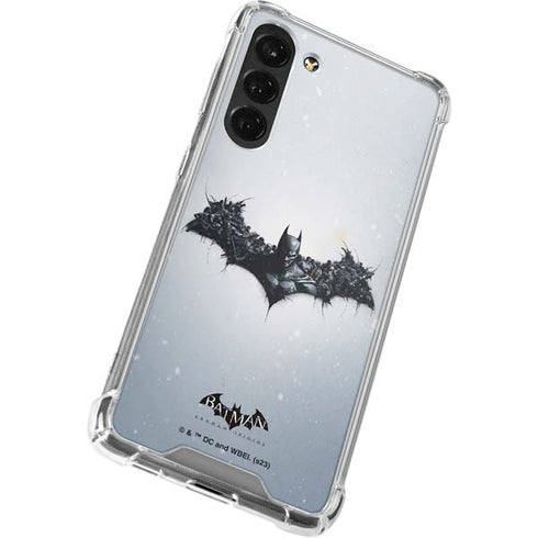 DC Comics Arkham Origins Arkham Logo Galaxy S24 FE Clear Case