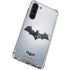DC Comics Arkham Origins Arkham Logo Galaxy S24 FE Clear Case