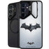 DC Comics Arkham Origins Arkham Logo Galaxy S25 Kickstand Case