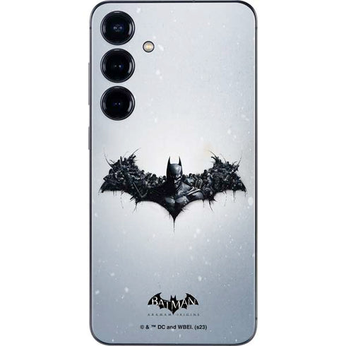 DC Comics Arkham Origins Arkham Logo Galaxy S25 Plus Skin