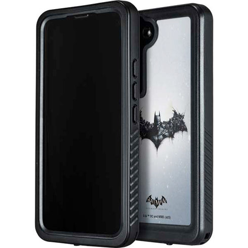 DC Comics Arkham Origins Arkham Logo Galaxy S24 Plus Waterproof Case