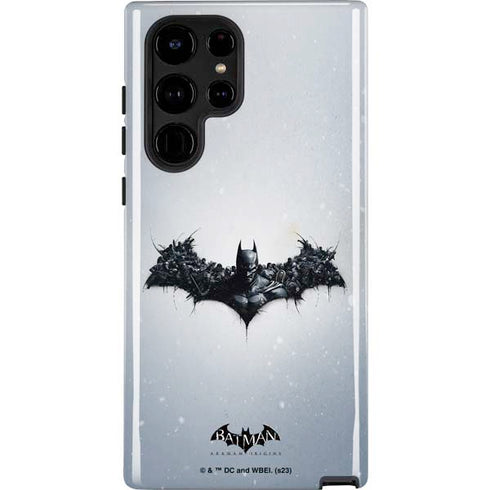 DC Comics Arkham Origins Arkham Logo Galaxy S25 Ultra Impact Case