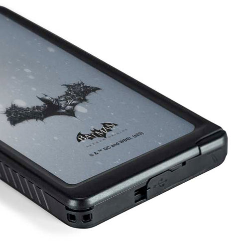 DC Comics Arkham Origins Arkham Logo Galaxy S24 Ultra Waterproof Case