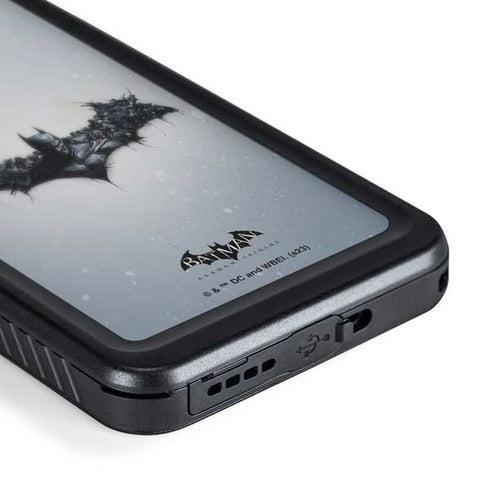 DC Comics Arkham Origins Arkham Logo Galaxy S24 Waterproof Case