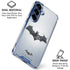 DC Comics Arkham Origins Arkham Logo Galaxy S25 Clear Case