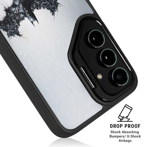DC Comics Arkham Origins Arkham Logo Galaxy S26 Kickstand Case