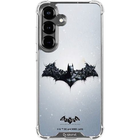 DC Comics Arkham Origins Arkham Logo Galaxy S26 Plus Clear Case