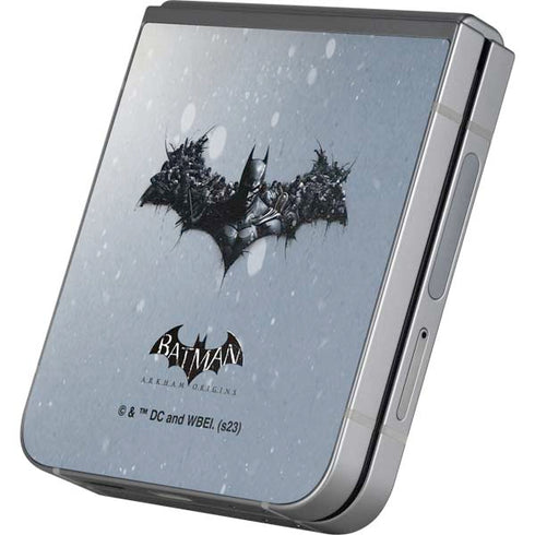 DC Comics Arkham Origins Arkham Logo Galaxy Z Flip6 Skin