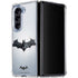 DC Comics Arkham Origins Arkham Logo Galaxy Z Fold5 5G Clear Case