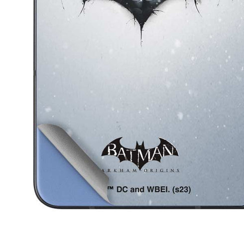 DC Comics Arkham Origins Arkham Logo Galaxy Z Fold5 5G Skin