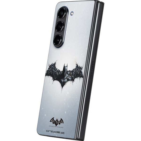 DC Comics Arkham Origins Arkham Logo Galaxy Z Fold5 5G Skin