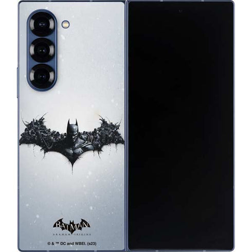DC Comics Arkham Origins Arkham Logo Galaxy Z Fold6 Skin