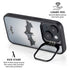 DC Comics Arkham Origins Arkham Logo iPhone 13 Kickstand Case
