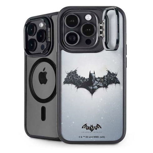 DC Comics Arkham Origins Arkham Logo iPhone 13 Pro Kickstand Case