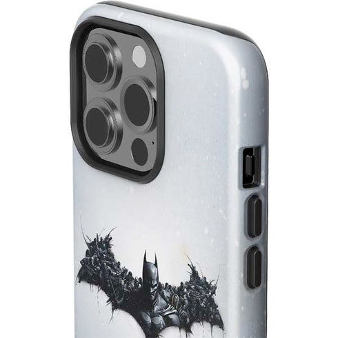 DC Comics Arkham Origins Arkham Logo iPhone 15 Pro Impact Case
