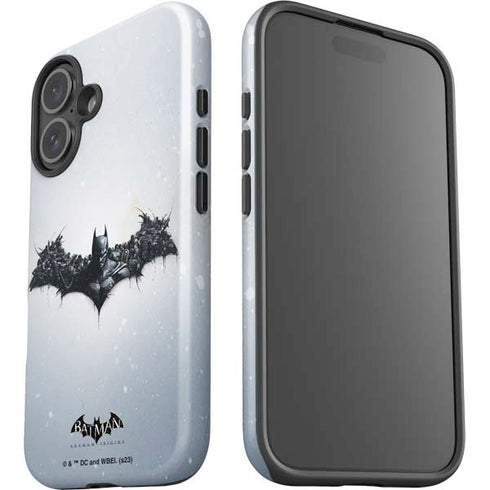DC Comics Arkham Origins Arkham Logo iPhone 16 Impact Case