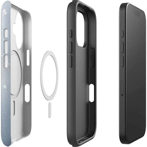 DC Comics Arkham Origins Arkham Logo iPhone 16 Plus Magsafe Impact Case