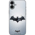 DC Comics Arkham Origins Arkham Logo iPhone 16 Plus Skin