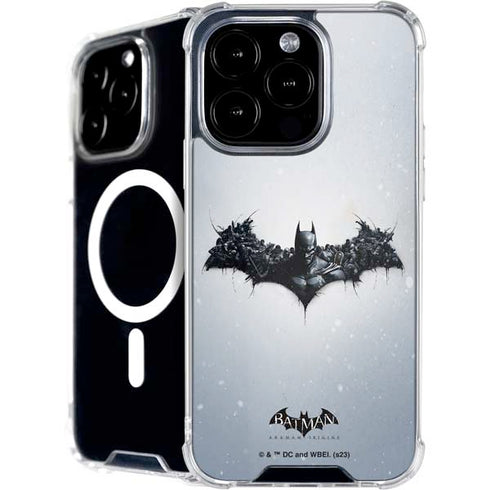 DC Comics Arkham Origins Arkham Logo iPhone 16 Pro MagSafe Case