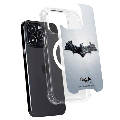 DC Comics Arkham Origins Arkham Logo iPhone 16 Pro MagSafe Case