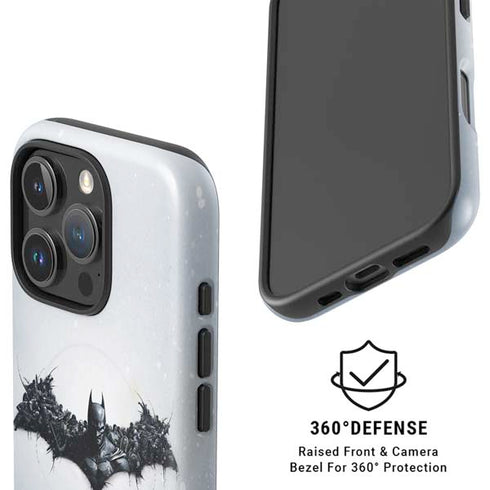 DC Comics Arkham Origins Arkham Logo iPhone 16 Pro Max Magsafe Impact Case