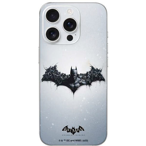 DC Comics Arkham Origins Arkham Logo iPhone 16 Pro Skin