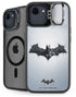 DC Comics Arkham Origins Arkham Logo iPhone 16e Kickstand Case