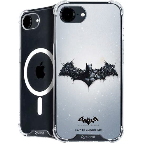 DC Comics Arkham Origins Arkham Logo iPhone 16e MagSafe Case