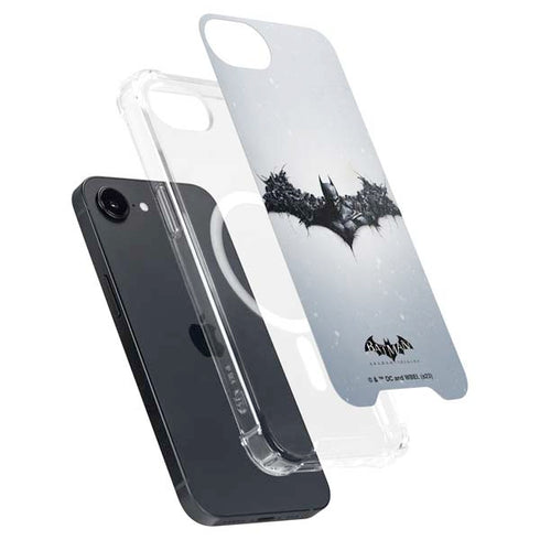 DC Comics Arkham Origins Arkham Logo iPhone 16e MagSafe Case