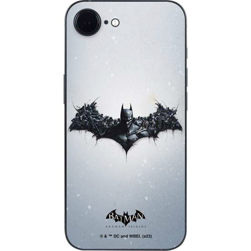 DC Comics Arkham Origins Arkham Logo iPhone 16e Skin