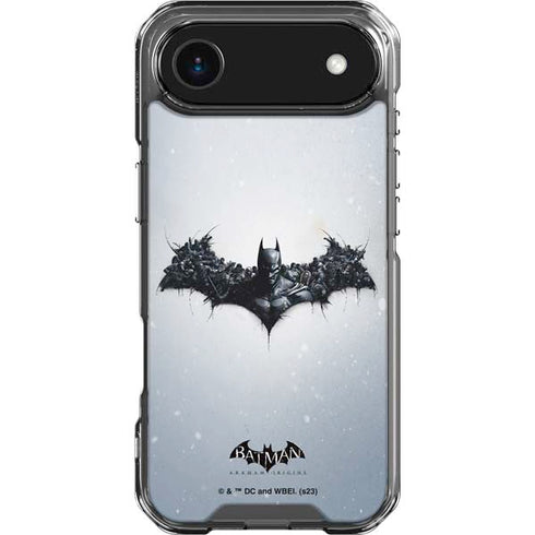 DC Comics Arkham Origins Arkham Logo iPhone 17 Air Clear Case