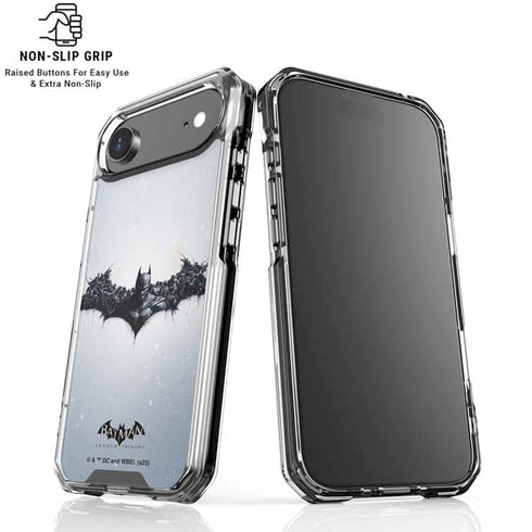 DC Comics Arkham Origins Arkham Logo iPhone 17 Air Clear Case