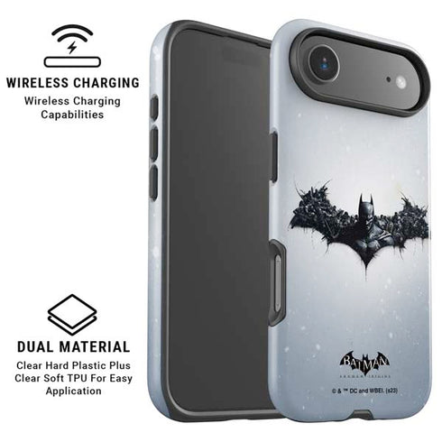 DC Comics Arkham Origins Arkham Logo iPhone 17 Air Magsafe Impact Case