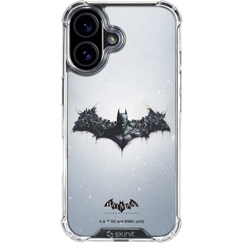 DC Comics Arkham Origins Arkham Logo iPhone 17 Clear Case