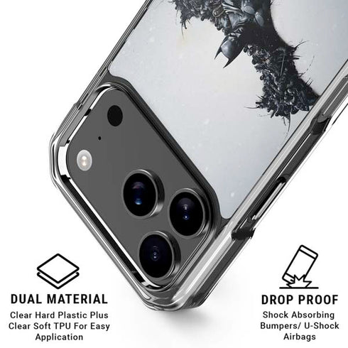 DC Comics Arkham Origins Arkham Logo iPhone 17 Pro MagSafe Case