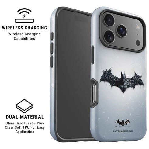 DC Comics Arkham Origins Arkham Logo iPhone 17 Pro Magsafe Impact Case
