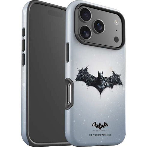 DC Comics Arkham Origins Arkham Logo iPhone 17 Pro Max Impact Case