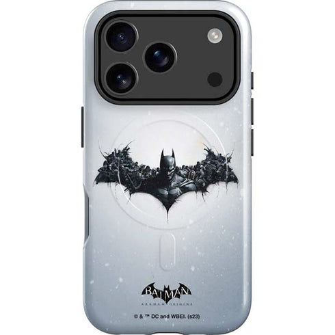 DC Comics Arkham Origins Arkham Logo iPhone 17 Pro Max Magsafe Impact Case