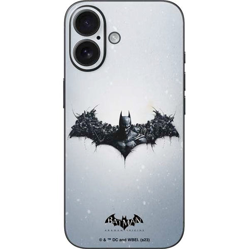 DC Comics Arkham Origins Arkham Logo iPhone 17 Skin