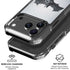 DC Comics Arkham Origins Arkham Logo iPhone 18 Pro Clear Case