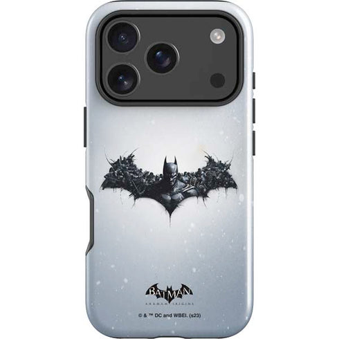 DC Comics Arkham Origins Arkham Logo iPhone 18 Pro Impact Case