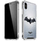 DC Comics Arkham Origins Arkham Logo iPhone X/XS Clear Case