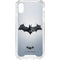DC Comics Arkham Origins Arkham Logo iPhone XS Clear Case
