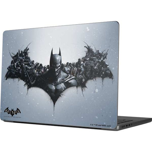 DC Comics Arkham Origins Arkham Logo Apple MacBook Pro 14-inch Skin