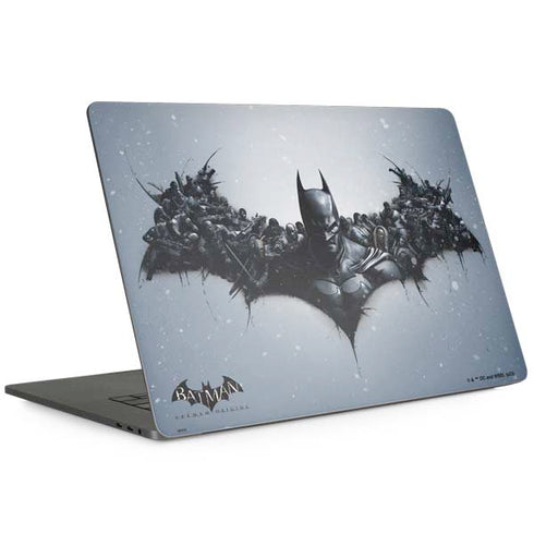 DC Comics Arkham Origins Arkham Logo MacBook Skins