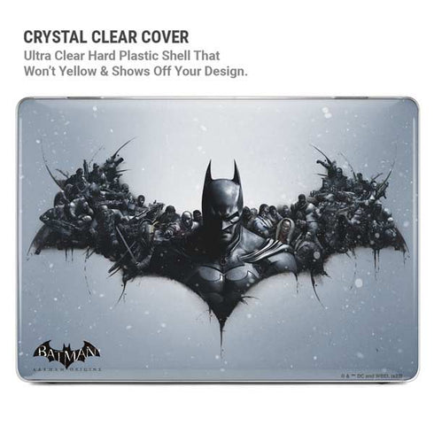DC Comics Arkham Origins Arkham Logo MacBook Cases